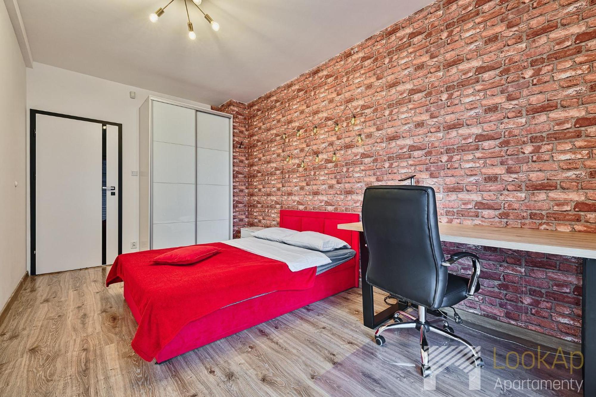 Apartment Industrial Red By Lookap - Parking, Klimatyzacja Łódź